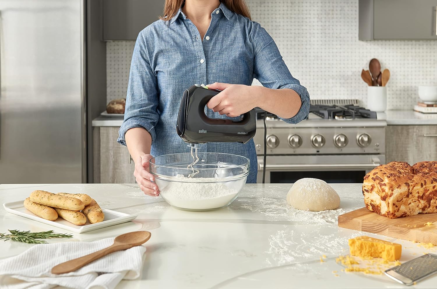 Braun HM1010BK MultiMix 2 Hand Mixer, Black